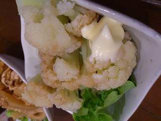 カリフラワーのお浸し