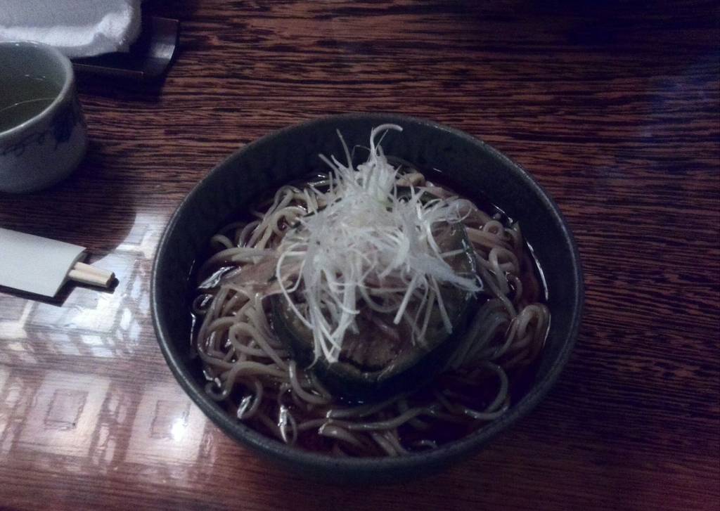 冷やし賀茂茄子そば