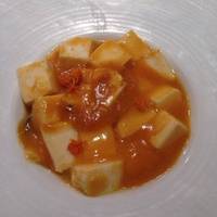 上海蟹と豆腐の煮込み