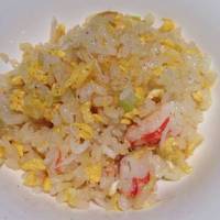 蟹のチャーハン