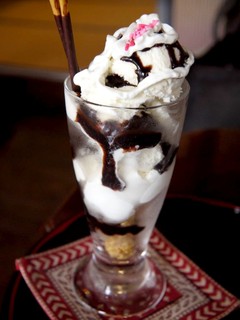 チョコレートパフェ