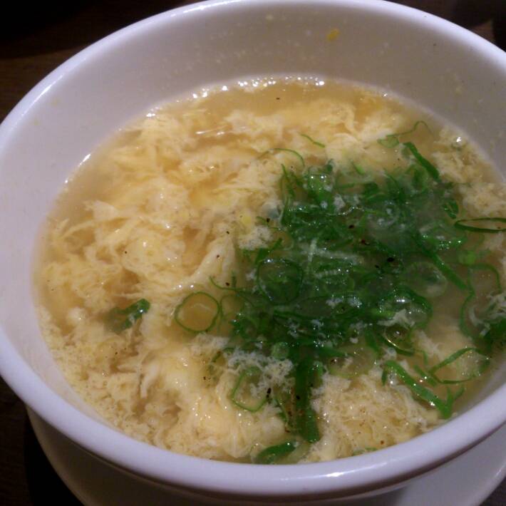 ・玉子スープ　・わか玉スープ・わかめスープ