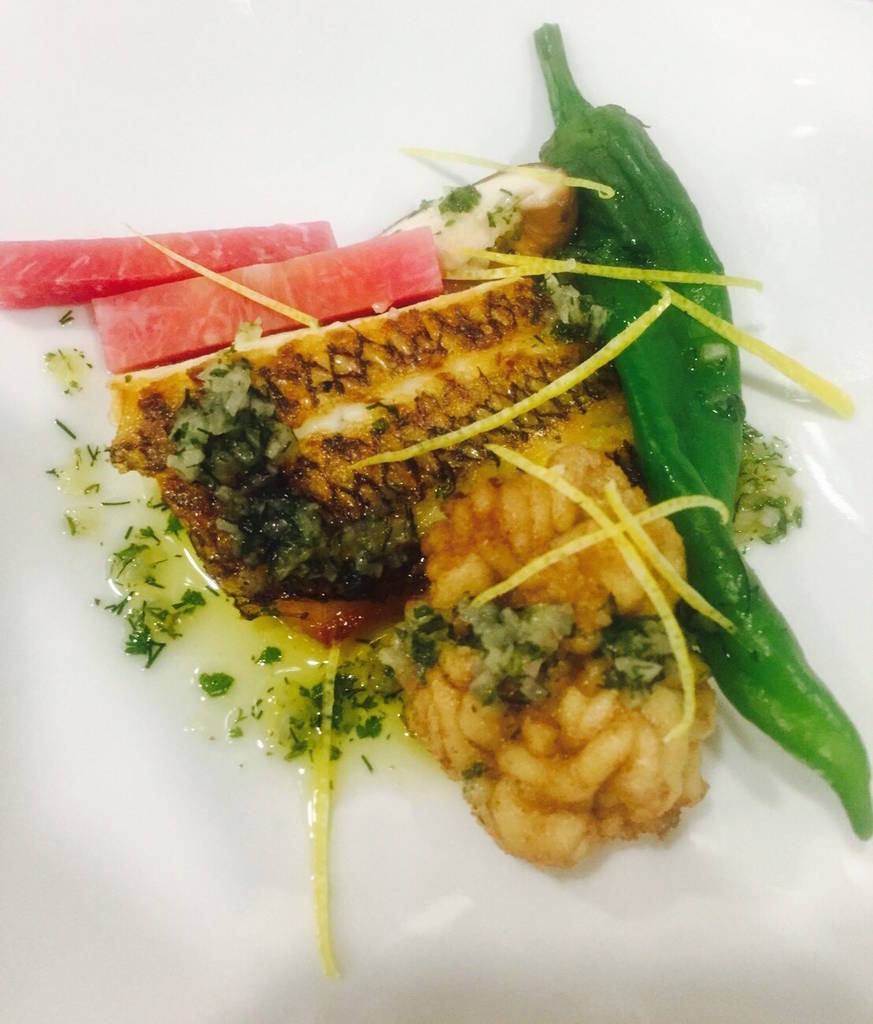 婚礼のお魚料理