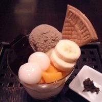 ほうじ茶パフェ