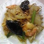 フカヒレ五目揚げそば