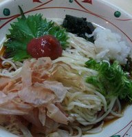 冷やし梅おろしうどん