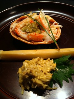 赤箱蟹土佐酢掛け