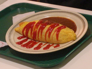 オムライスデミグラスソース