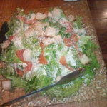 スモークサーモンのシーザーサラダ