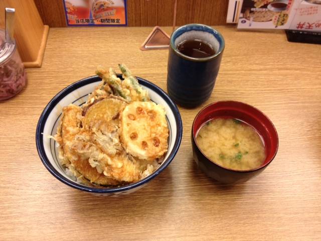 野菜天丼