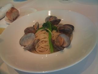 ボンゴレビアンゴスパゲテッィーニ