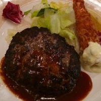 ハンバーグ＆海老フライ