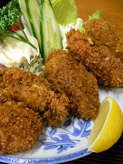かきフライ定食