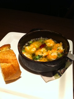 小エビのアヒージョ