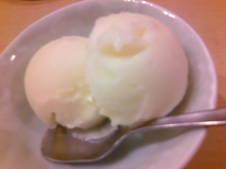 梅のシャーベット