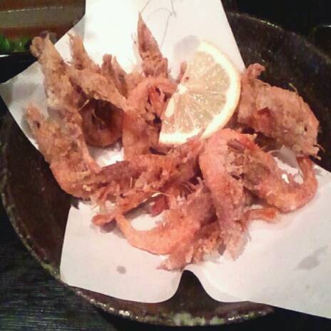 小エビの唐揚げ
