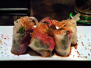 ローストビーフの生春巻