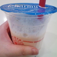 タピオカドリンク　ジャスミンミルクティー