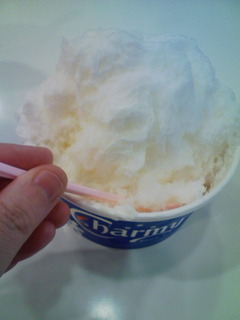 チャーミースノーアイス　ミルク