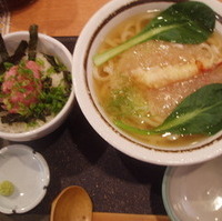 蟹入りおろしあんかけうどんランチ