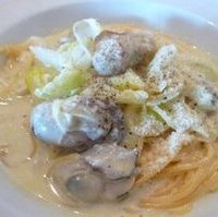 牡蠣のクリームソース