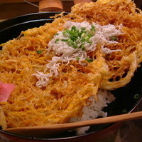 シラスかき揚げ丼