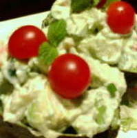 アボカドと海老のカクテル