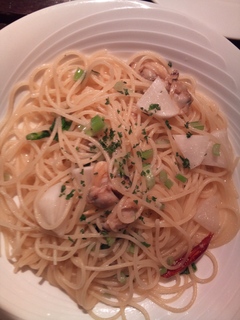 アサリのペペロンチーノ