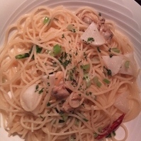 アサリのペペロンチーノ