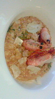 甘エビとずわい蟹のリゾット