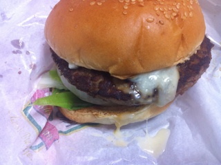 ブルーチーズバーガー