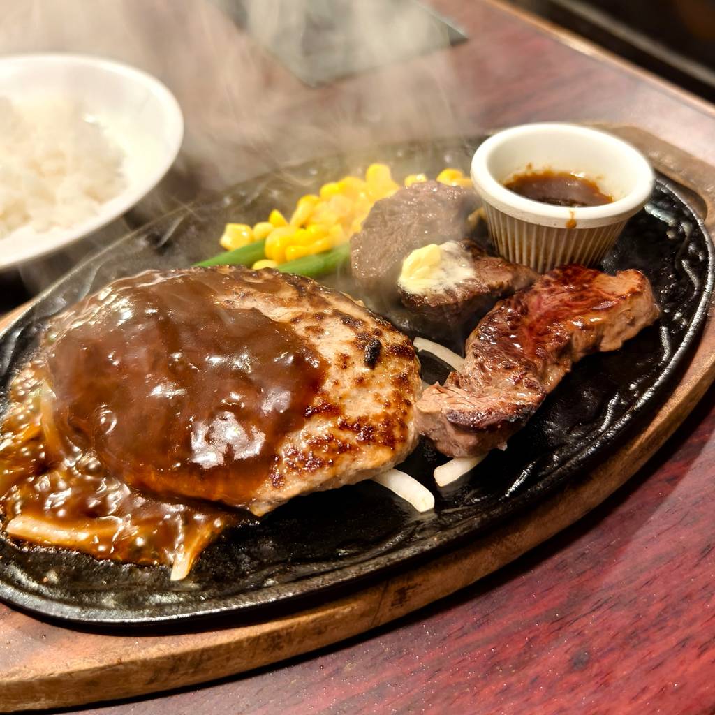 カットステーキ&ハンバーグ
