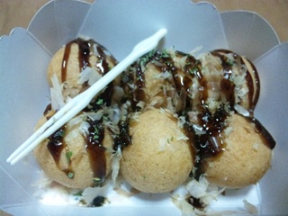 ポン・デ・たこ焼き風