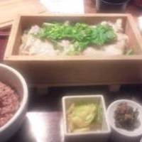 蒸し豚のランチセット