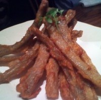 ごぼうのサクサク揚げ