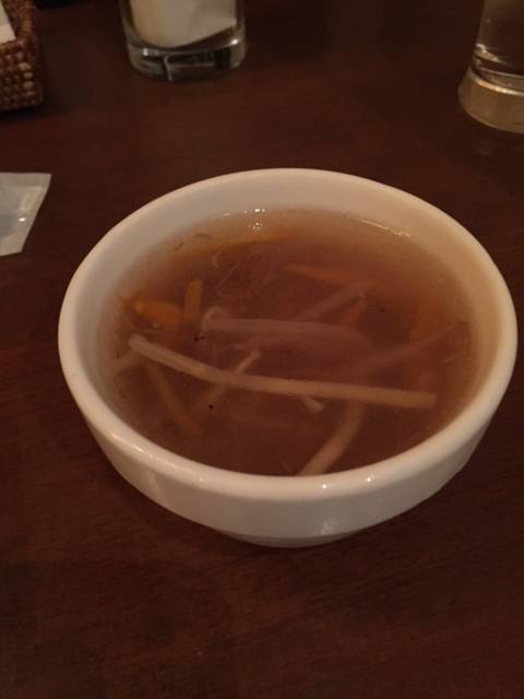 ランチの中華スープ