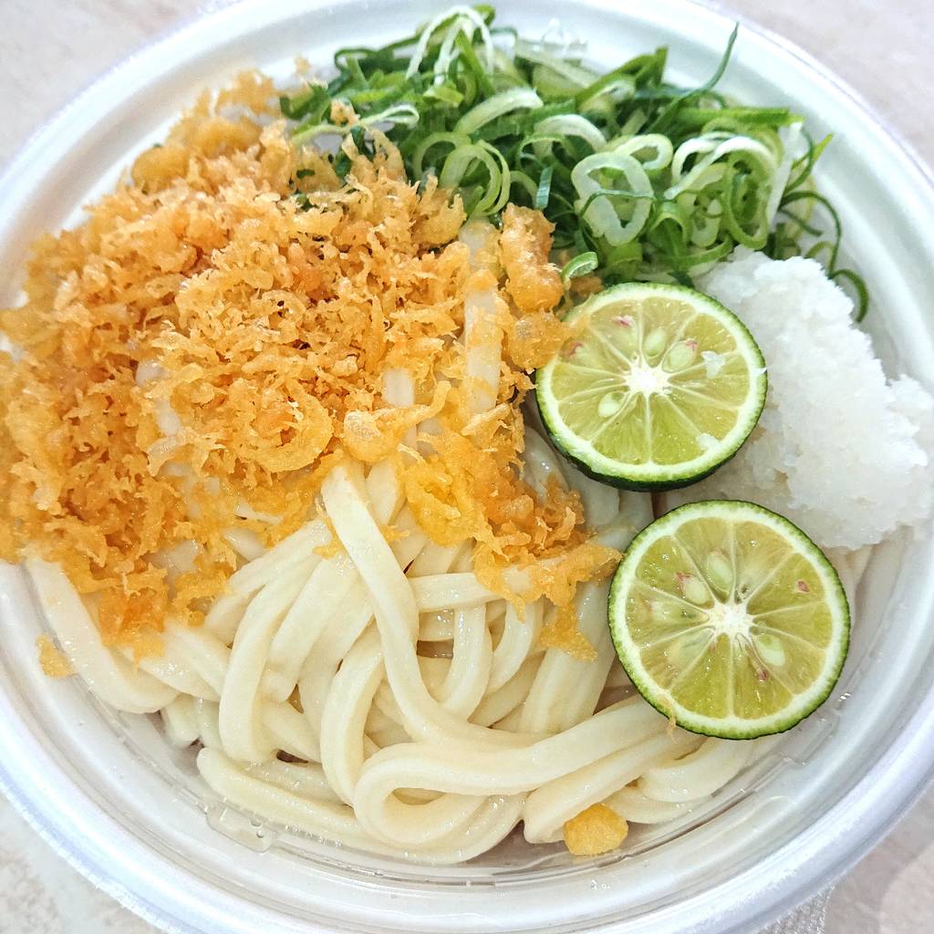 すだちおろし冷かけうどん