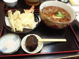 天ぷらそば