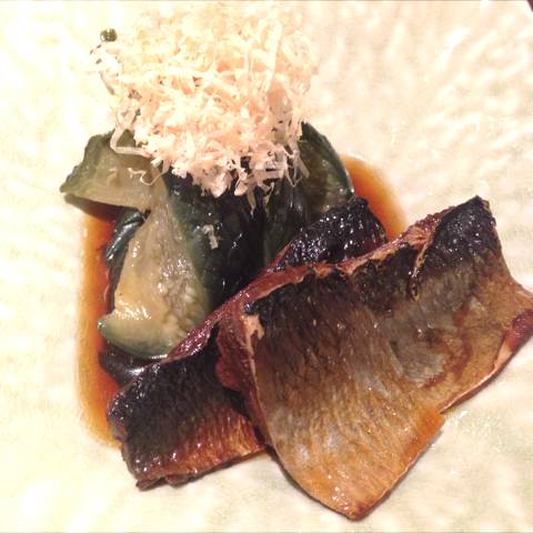 茄子と鰊（にしん）の旨煮