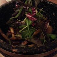 牛ロースの石焼き