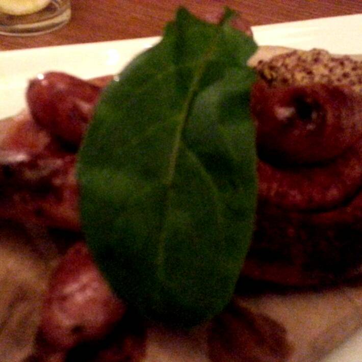 ソーセージの盛り合わせ