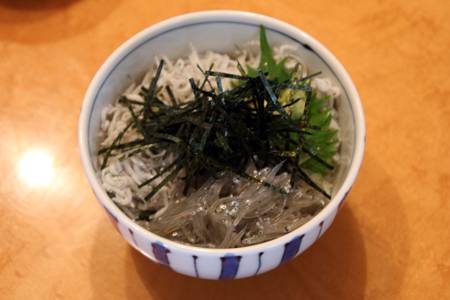 シラスのマルゲリータ