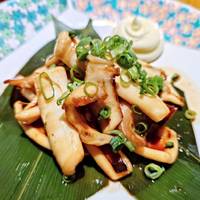 イカゲソ七味醤油焼き