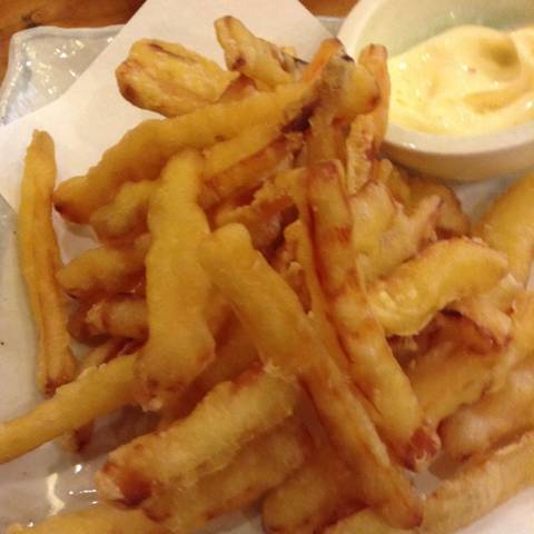 さきイカの天ぷら