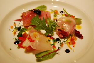 カルパッチョの盛り合わせ