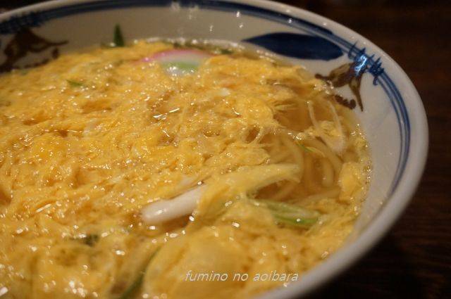 玉子とじうどん