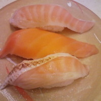 サーモン三種盛り