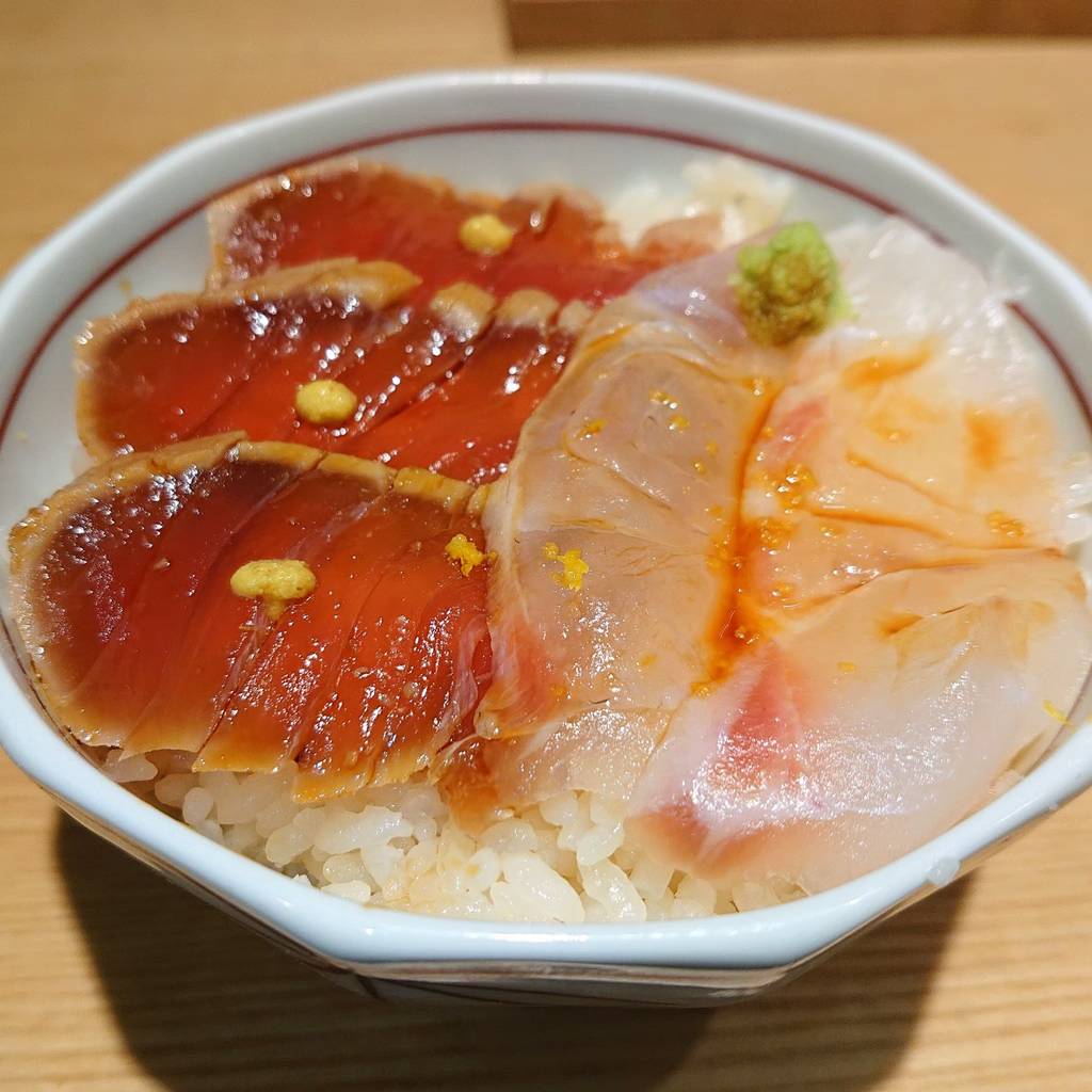 鯛と鮪の江戸前丼