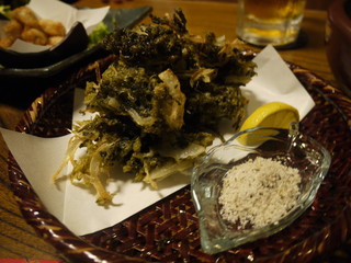 あおさの天ぷら