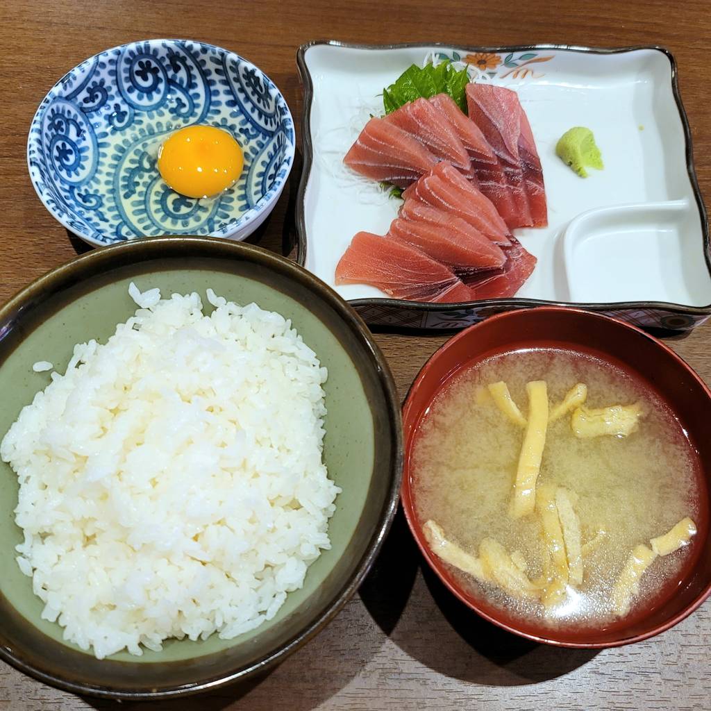 マグロブツ定食